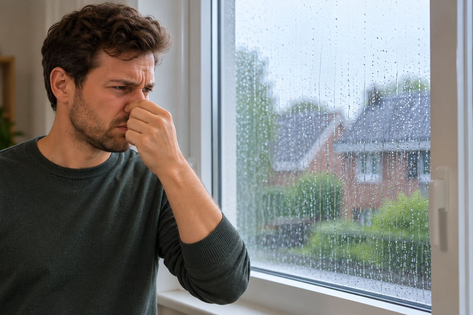 rioollucht in huis na regen